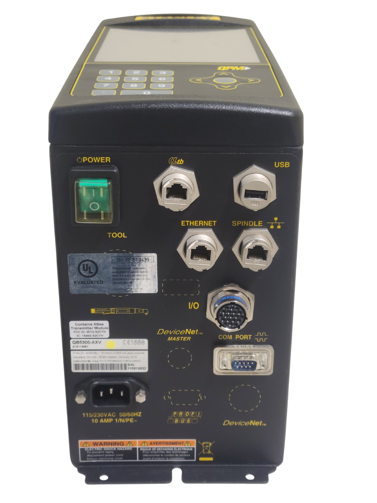 Stanley QPM Torque Nutrunner Controller QBE Multi Spindle / Cordless Tool