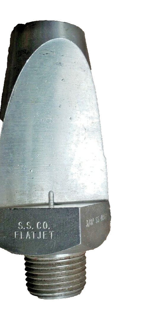 (QTY:1) FLATJET 1/2P SS 3580 / 1/2P-SS3580 SPRAYING SYSTEMS