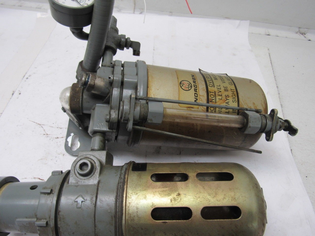 Norgren Inline Filter Regulator Pulse Mist Lubricator 1/4″ Ports