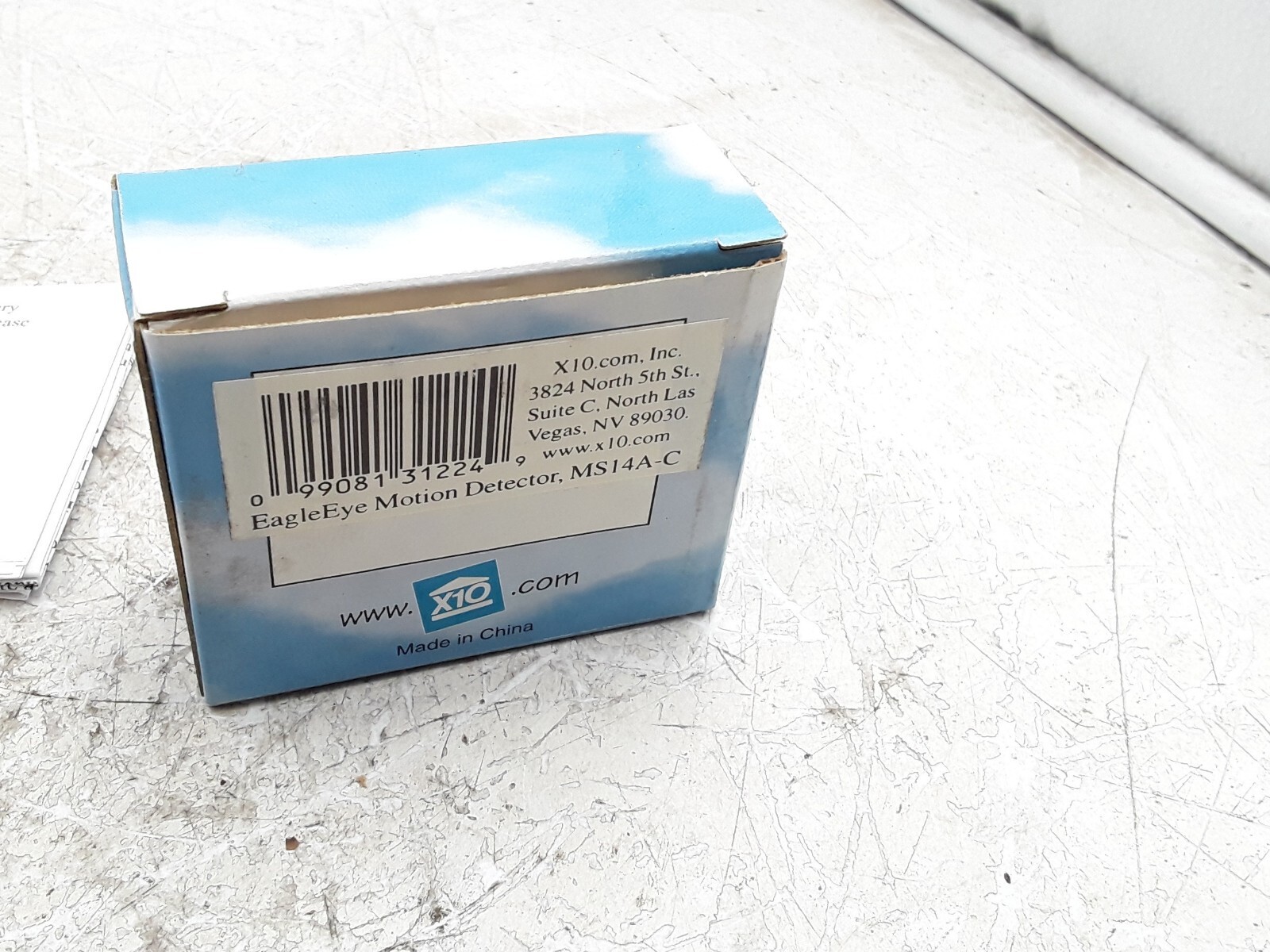X10 ActiveHome MS14A Motion Detector