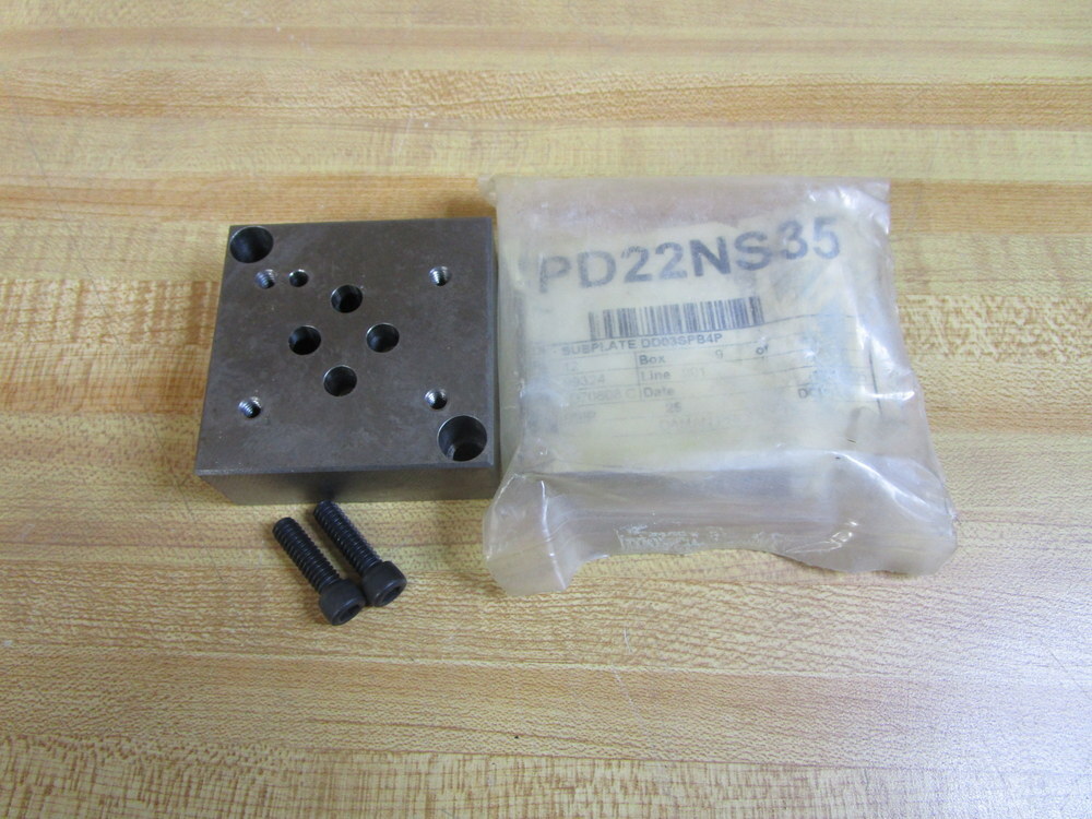 Daman Products DD03SPB4P Ductile Valve Subplate 1105