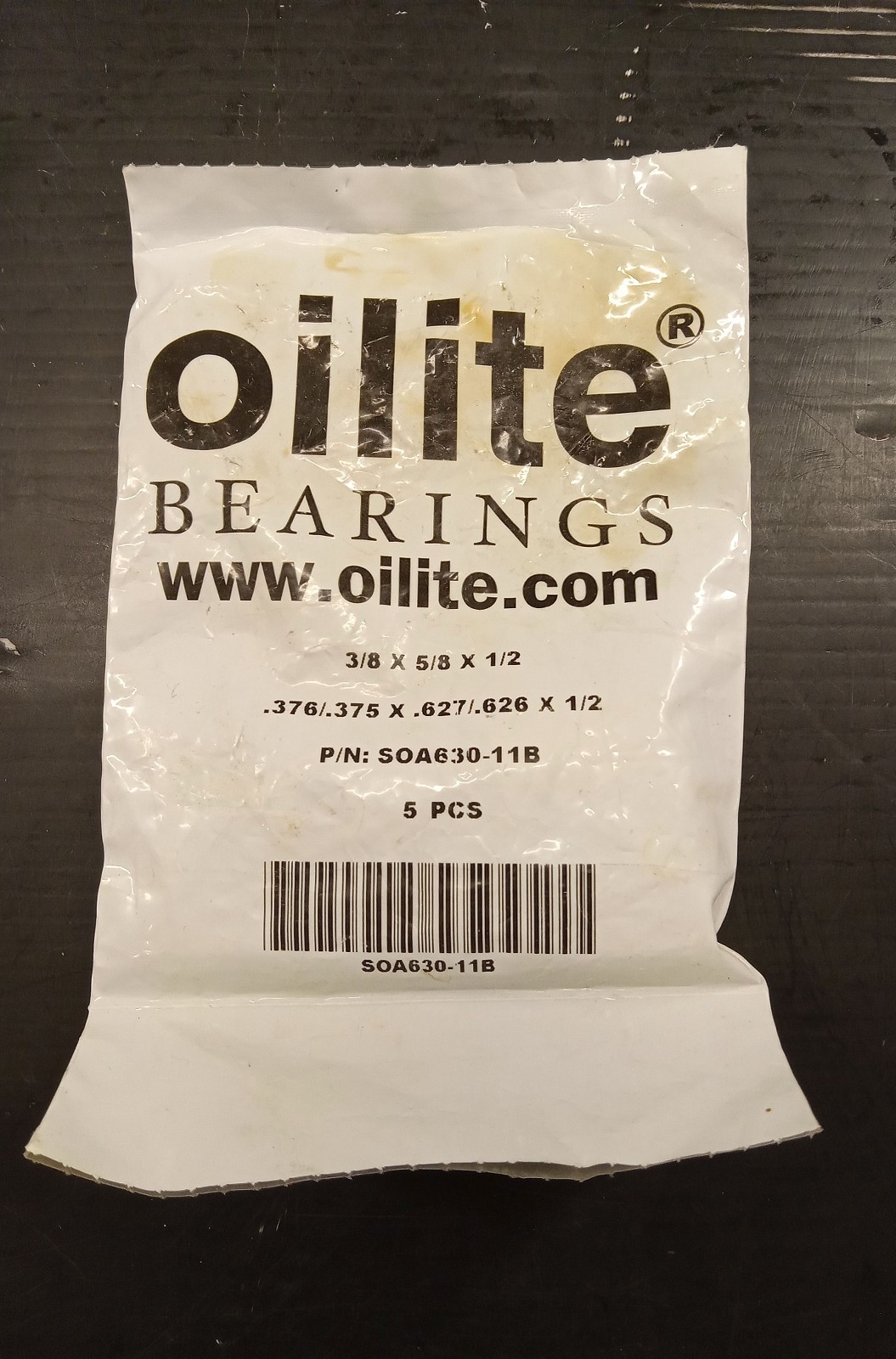 1 NEW OILITE SOA630-11B SLEEVE BEARING NNB ***MAKE OFFER***