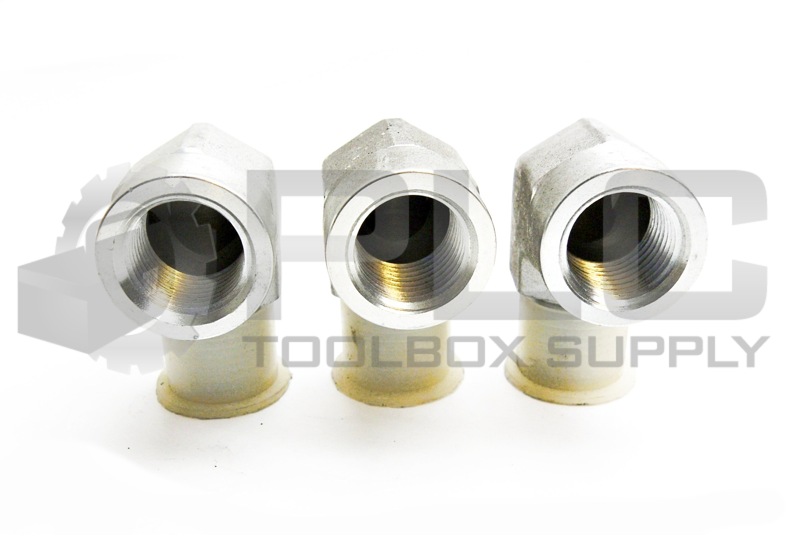 LOT OF 3 NEW PARKER 1/2 CD-S FITTING ELBOW 90DEG 1/2IN MALE/FEMALE / 1/2-CD-S