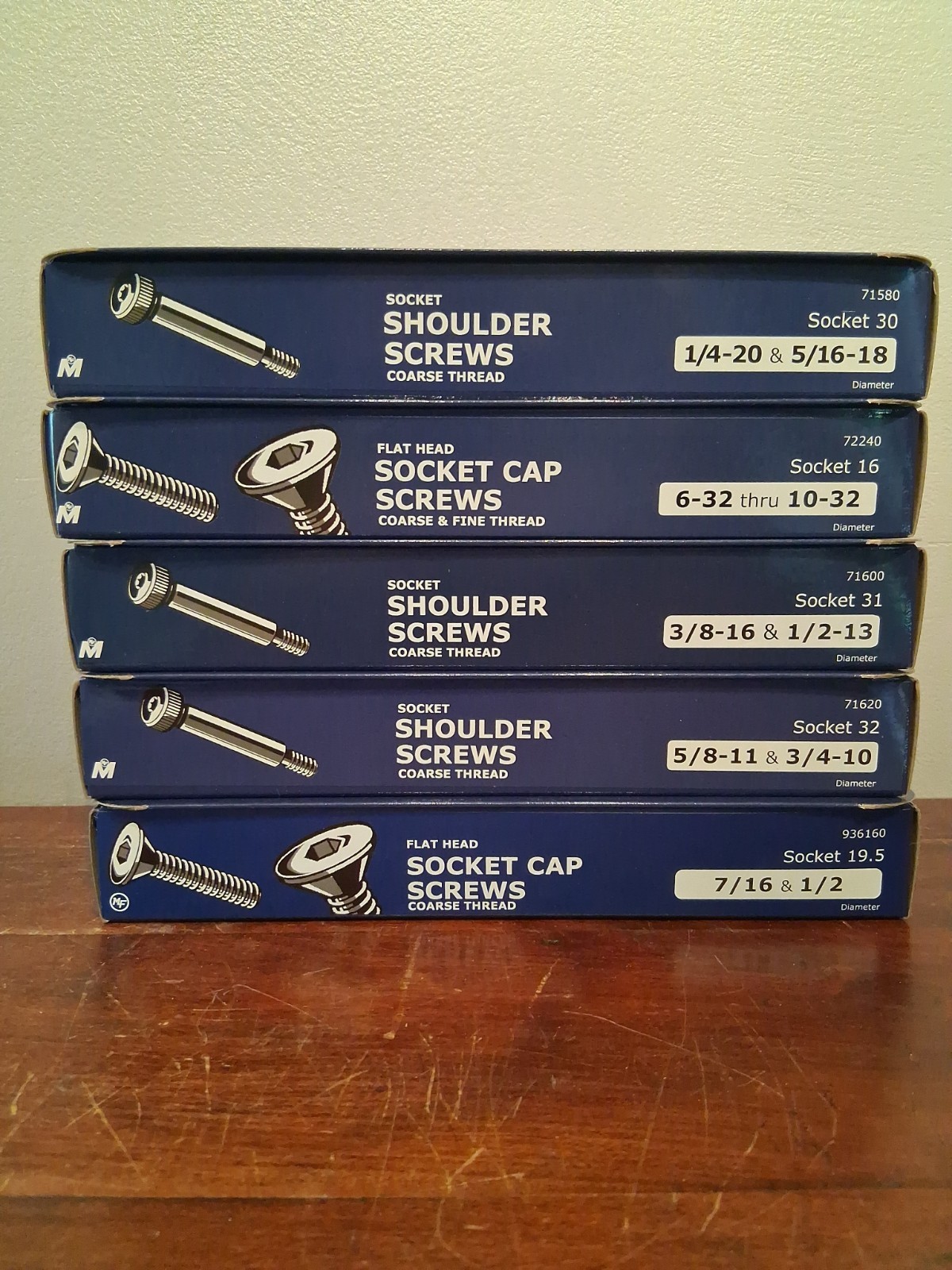 Midwest Fasteners Find It Fast **Empty** Screw Assortment Boxes