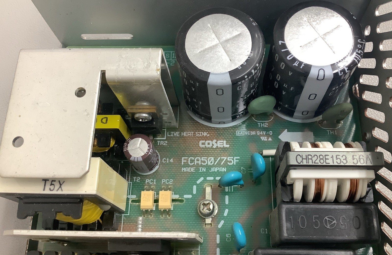 Cosel AC240-480V 0.80A 47-63Hz Power Supply FCA75F-24 (b142)