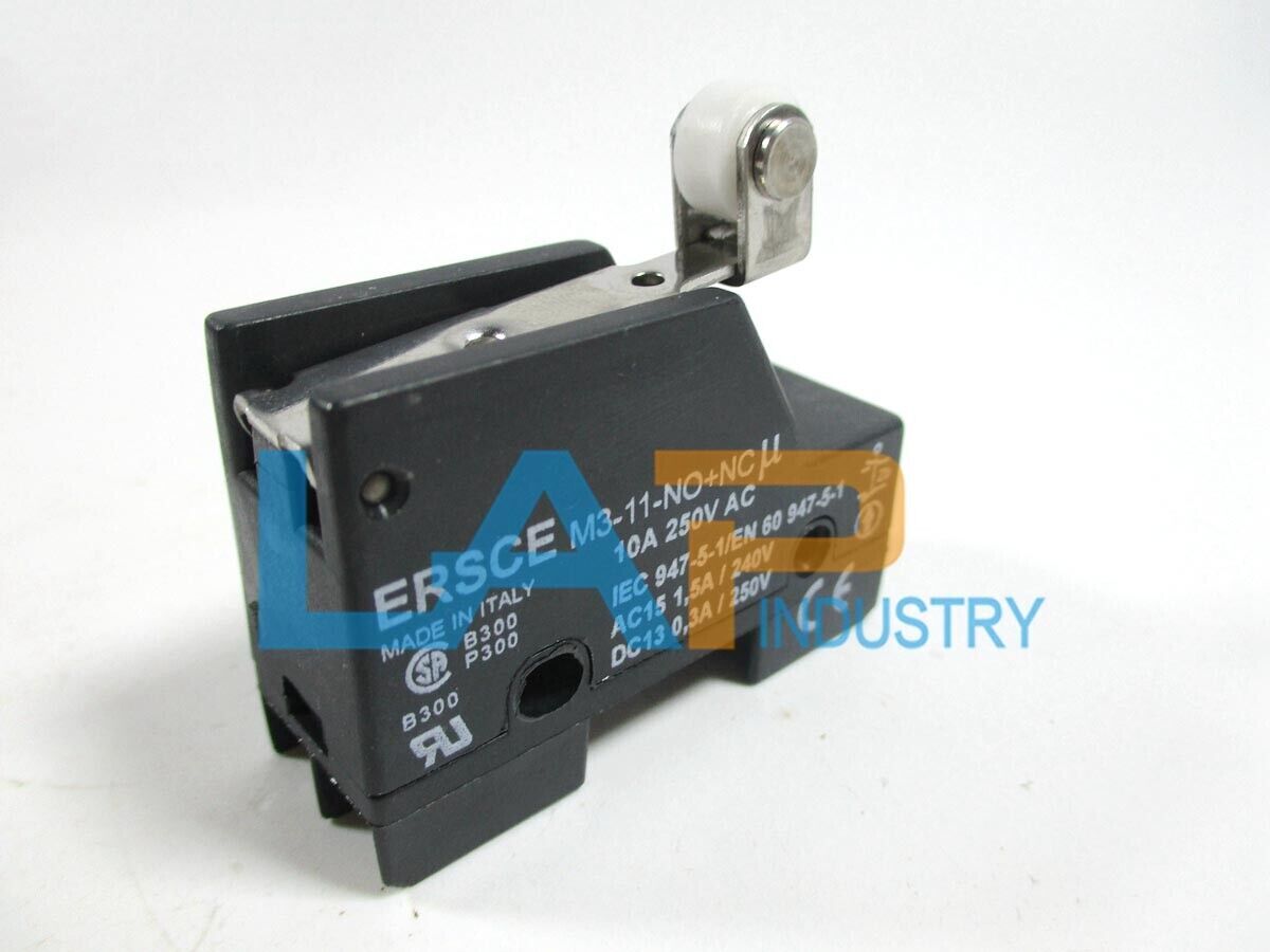 1pc NEW FOR ERSCE micro switch M3-11-NO+NC(250VAC 10A) belt wheel