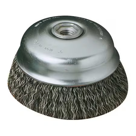 United Abrasives/Sait 09551 Sait 09551 Crimped Wire Large Cup Brushes (Carbon