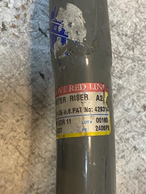 RW Lyall STDLY060060-53T Lyco Meter Riser 3/4″ IPS x 3/4″ IPS 46″ x 24-1/2″