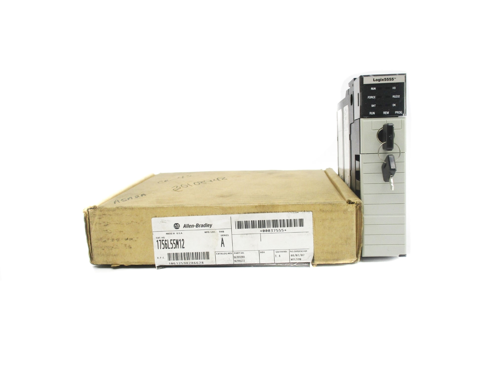 ALLEN BRADLEY 1756-L55M12 SER. A F/W 1.4 NSMP