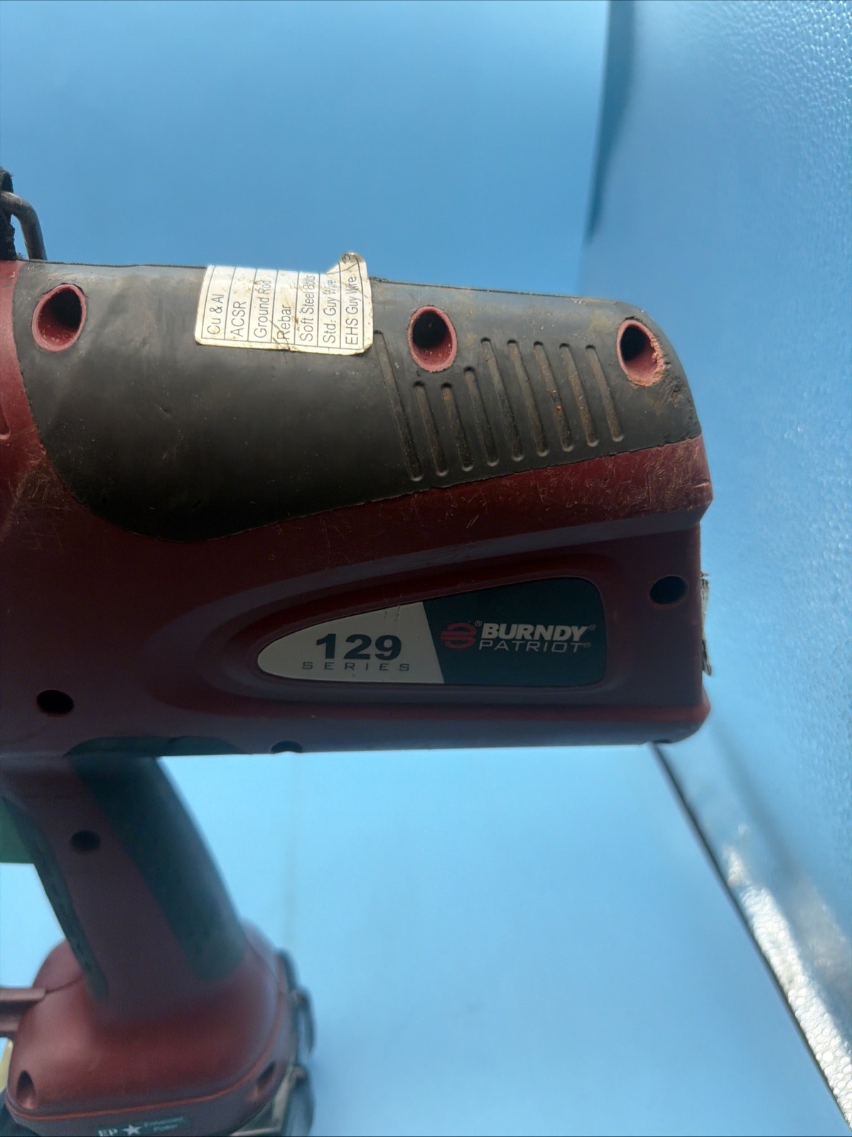 Burndy Patriot Series 129 PATCUT129 *working Needs Service
