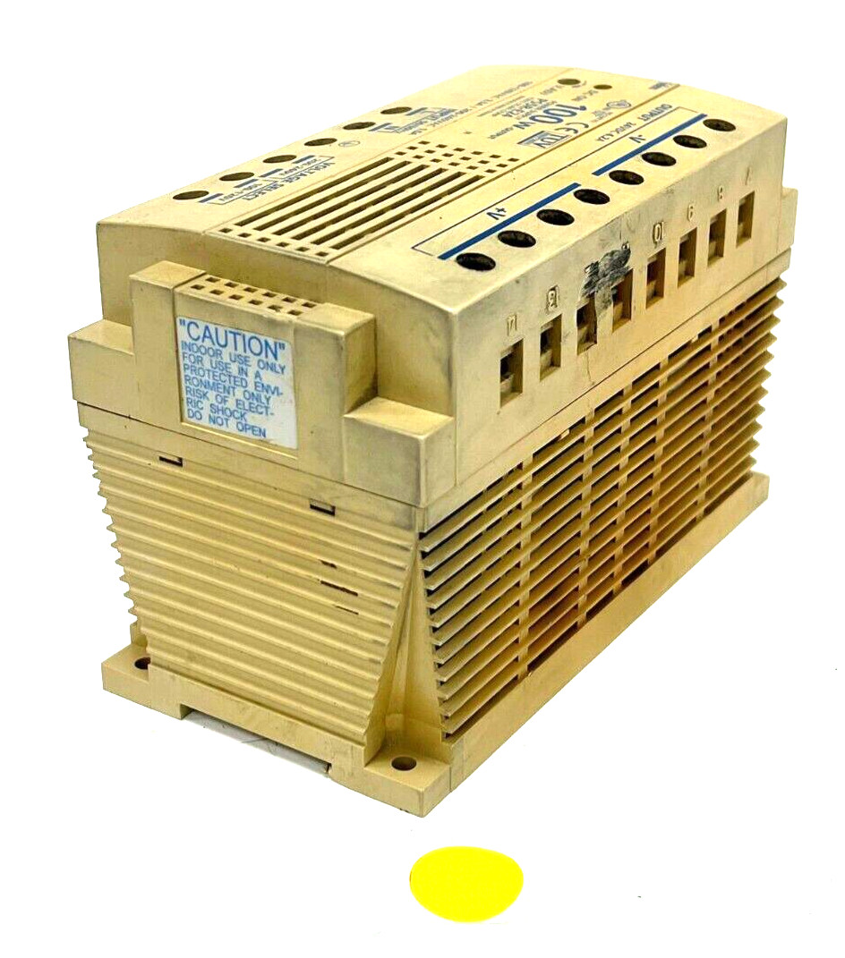 IDEC PS5R-E24 AC/DC POWER SUPPLY SINGLE OUTPUT 100 W 50/60 HZ OAL 5-3/4″