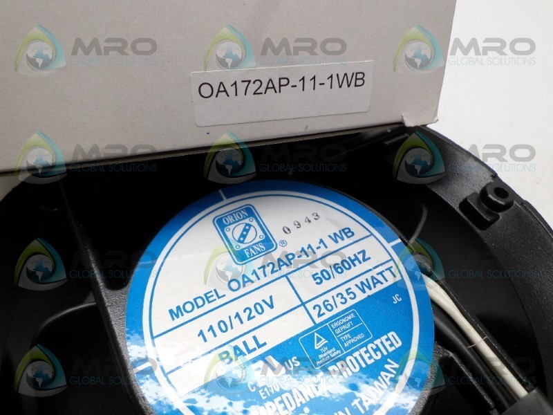 ORION FANS OA172AP-11-1WB FAN NSMP