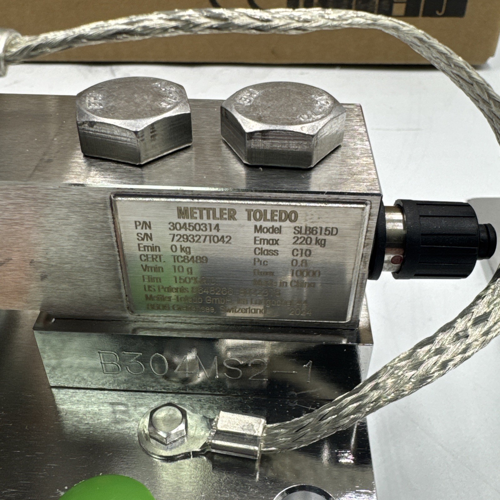 NEW!! METTLER TOLEDO SWB605 SS WEIGH MODULE W/ SLB615D LOAD CELL