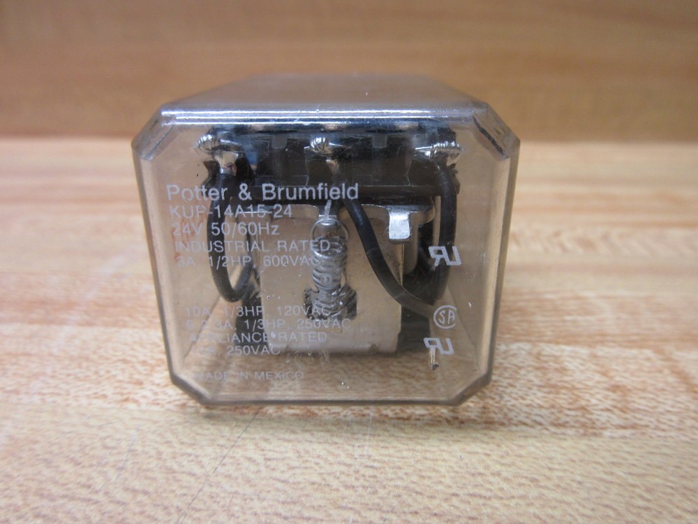 Potter & Brumfield KUP-14A15-24V AC AMF Relay KUP-14A15-24-24VAC