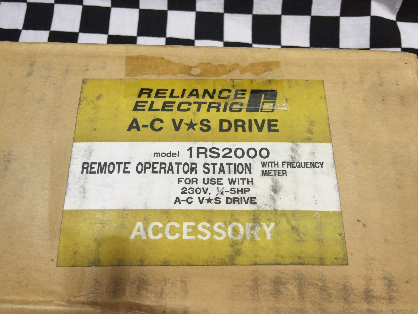 RELIANCE ELECTRIC REMOTE OPERATOR STATION, 1RS2000, Shipsameday RACK H #H73