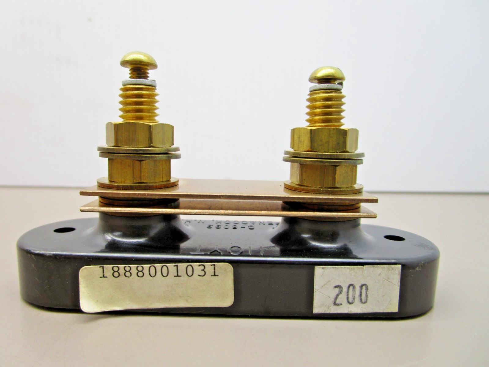 TSD 7373 2″ Ampere Gauge 200A with Hoyt C-8033 1888001031 Fuse Bridge