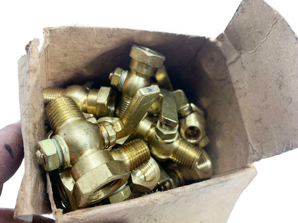 Box of 35 Qty MSC Conbraco 31740202 Brass Air Cock 1/4″ Pipe, Lev FREE FAST SHIP