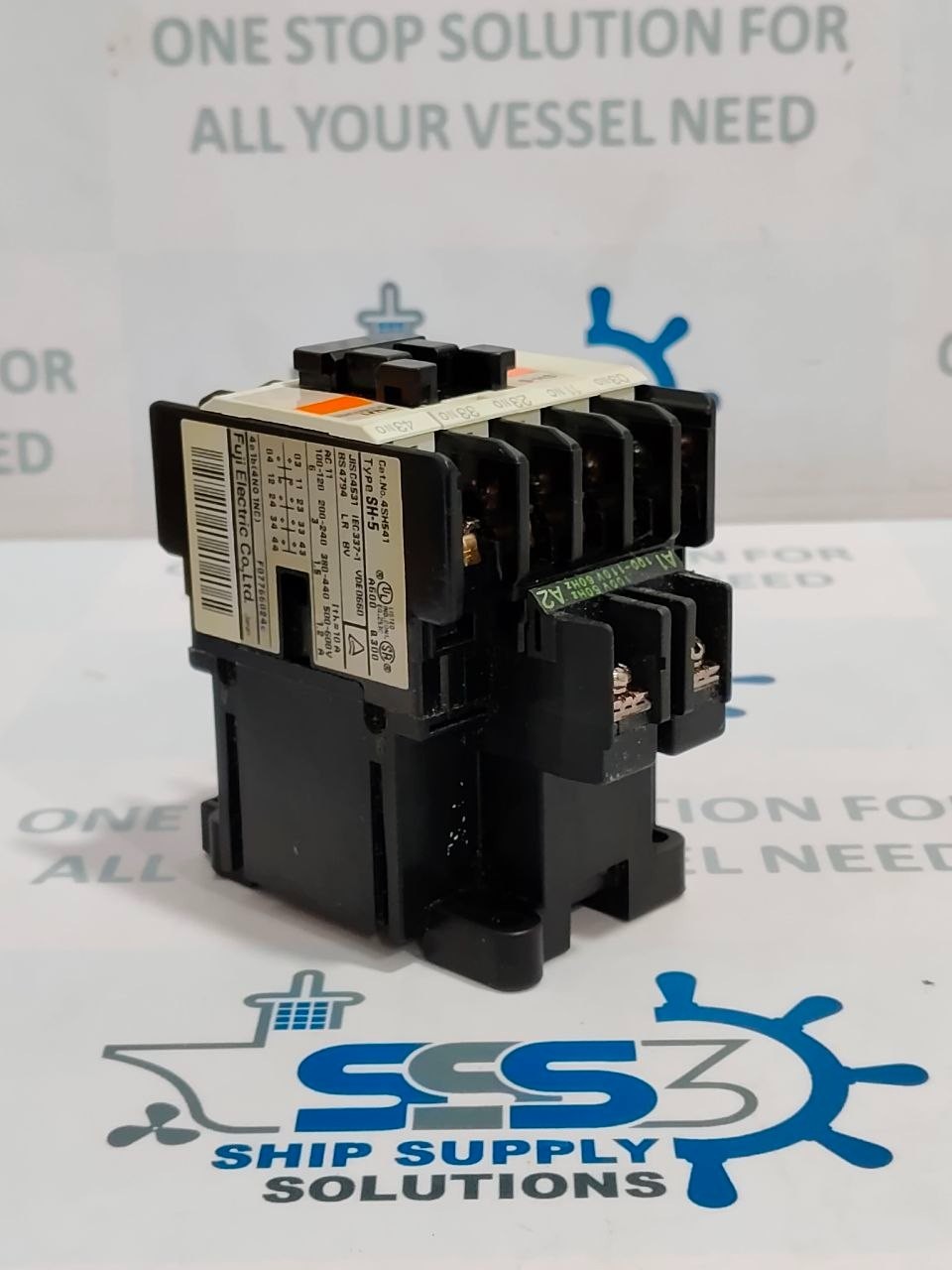 Fuji Electric SH-5 Contactor 100V 50Hz 100-110V 60Hz (Unused New)