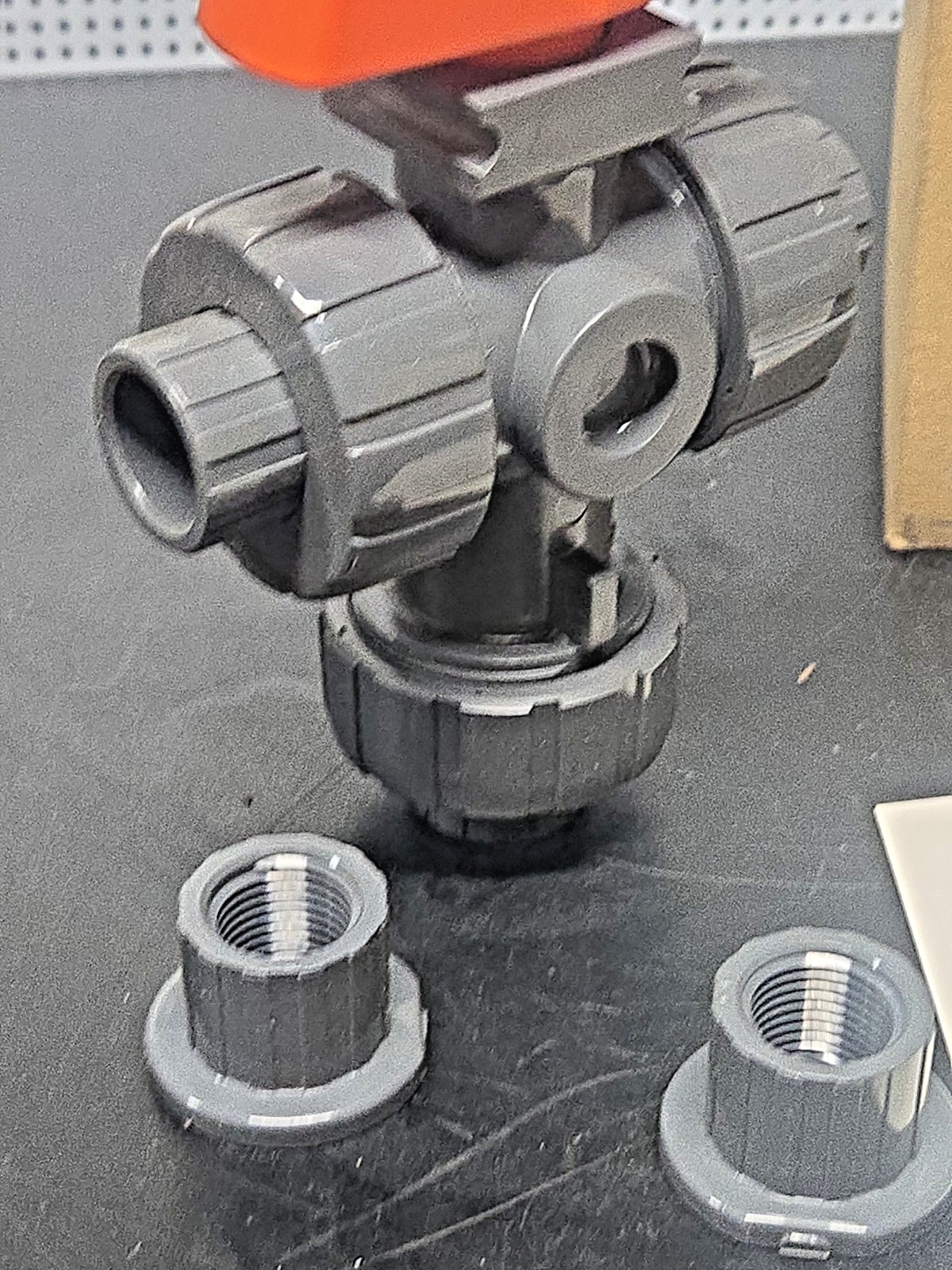 HAYWARD TW1050ST 3-Way True Union 1/2″ Ball Valve PVC NSMP