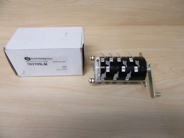 Electroswitch 102109LM Rotary Switch