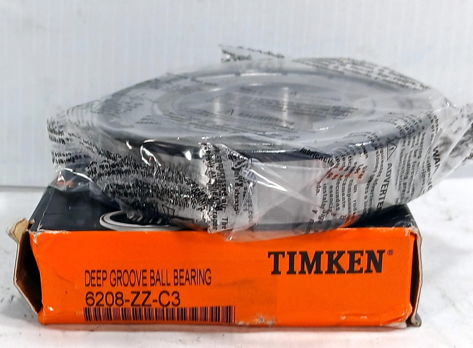 1 NEW TIMKEN 6208ZZC3 40X80X18 RADIAL DEEP GROOVE BEARING NIB/NNB *MAKE OFFER*