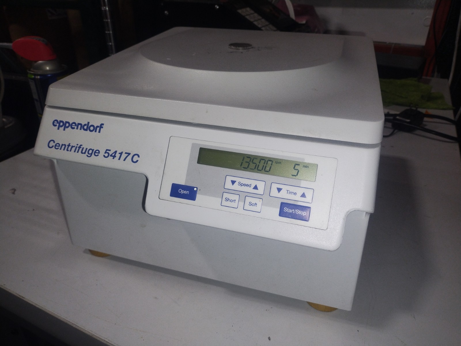 Eppendorf 5417C High Speed Digital Centrifuge with F45-30-11 Rotor, Tested