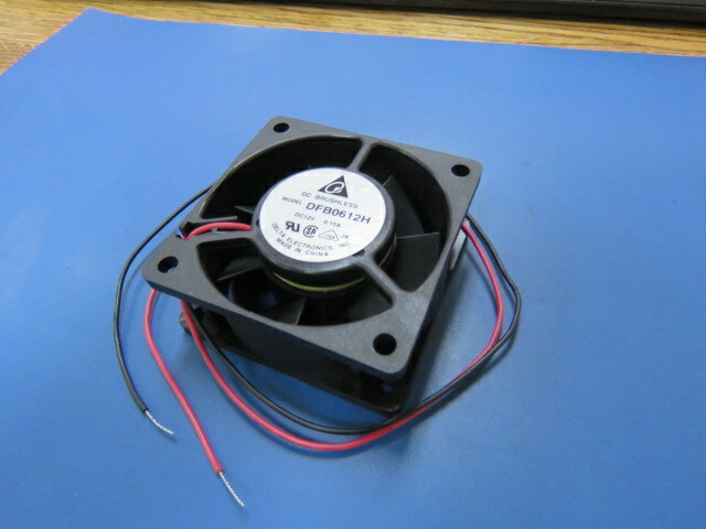 DELTA DFB0612H Qty of 10 per Lot 60x60x20 mm 12V Brushless Tubeaxial Fan 11 Wir