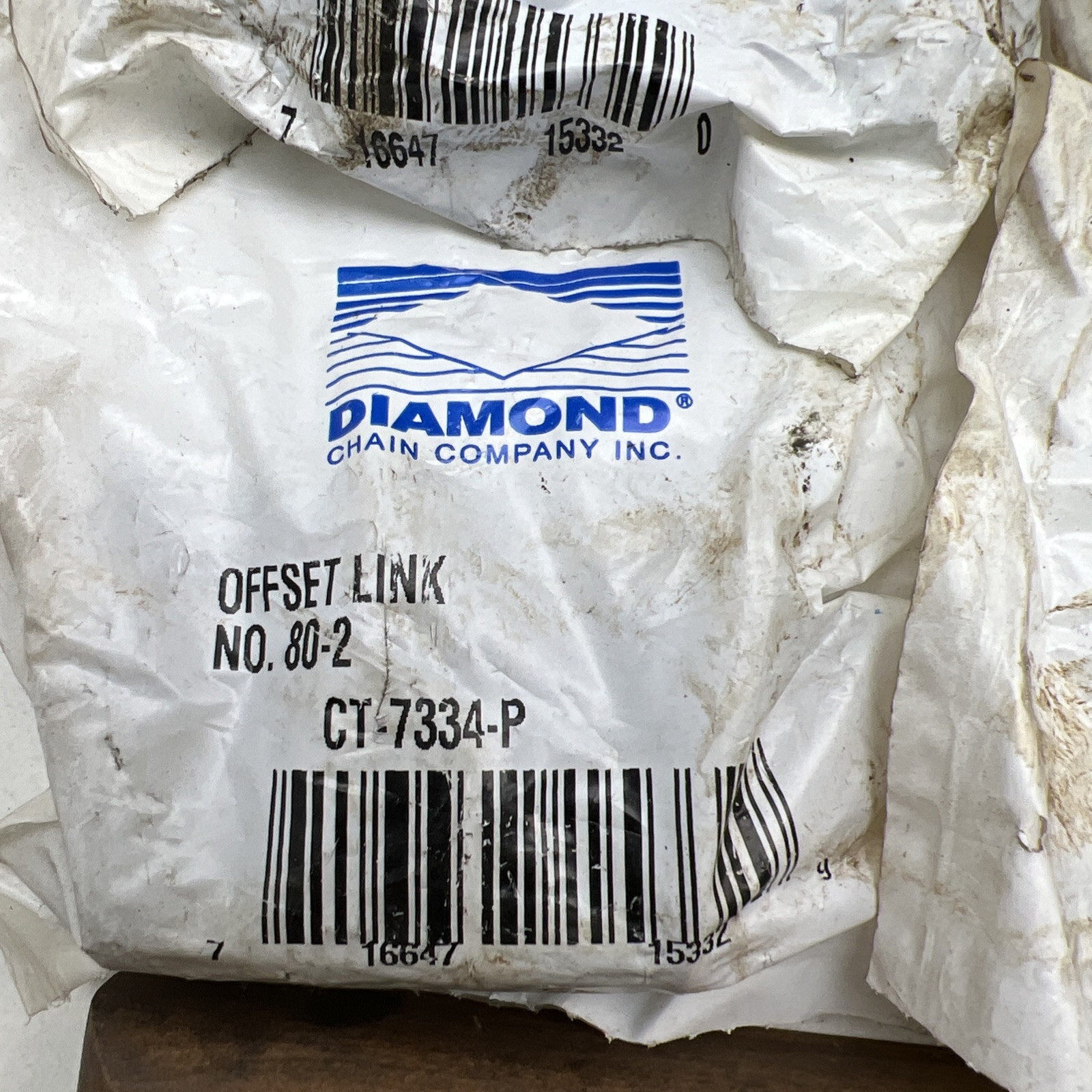 DIAMOND CT-7334-P OFFSET LINKS Lot Of 4