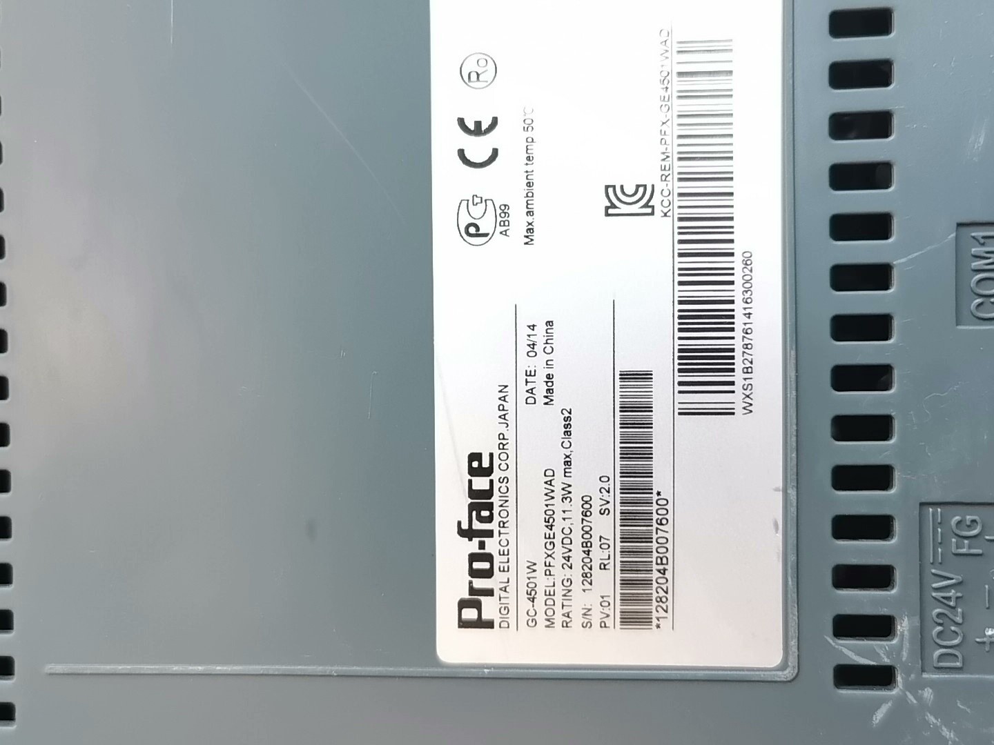1P Pro-face GC-4501W Accept counteroffer