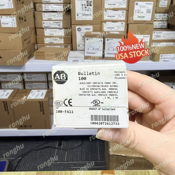 Allen Bradley 100-FA11 Auxiliary Contact New Sealed Fast Ship