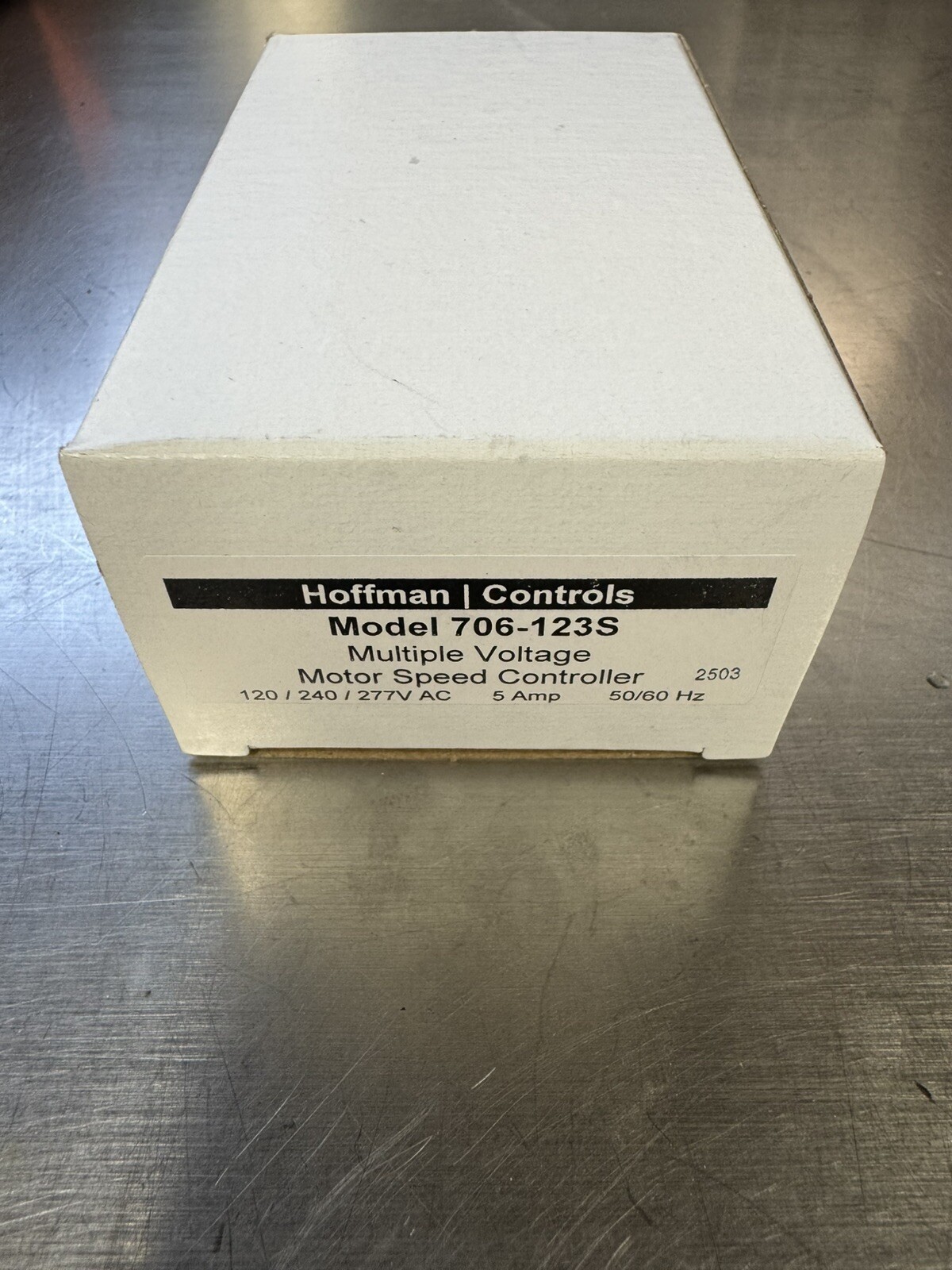 Titus Hvac 150095-01 Variable Speed Fan Switch 277v 5amp
