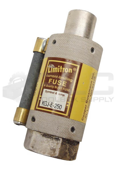 NEW BUSSMANN LIMITRON KGJ-E-250 CURRENT LIMITNG CAPACITOR FUSE 600V KGJE250