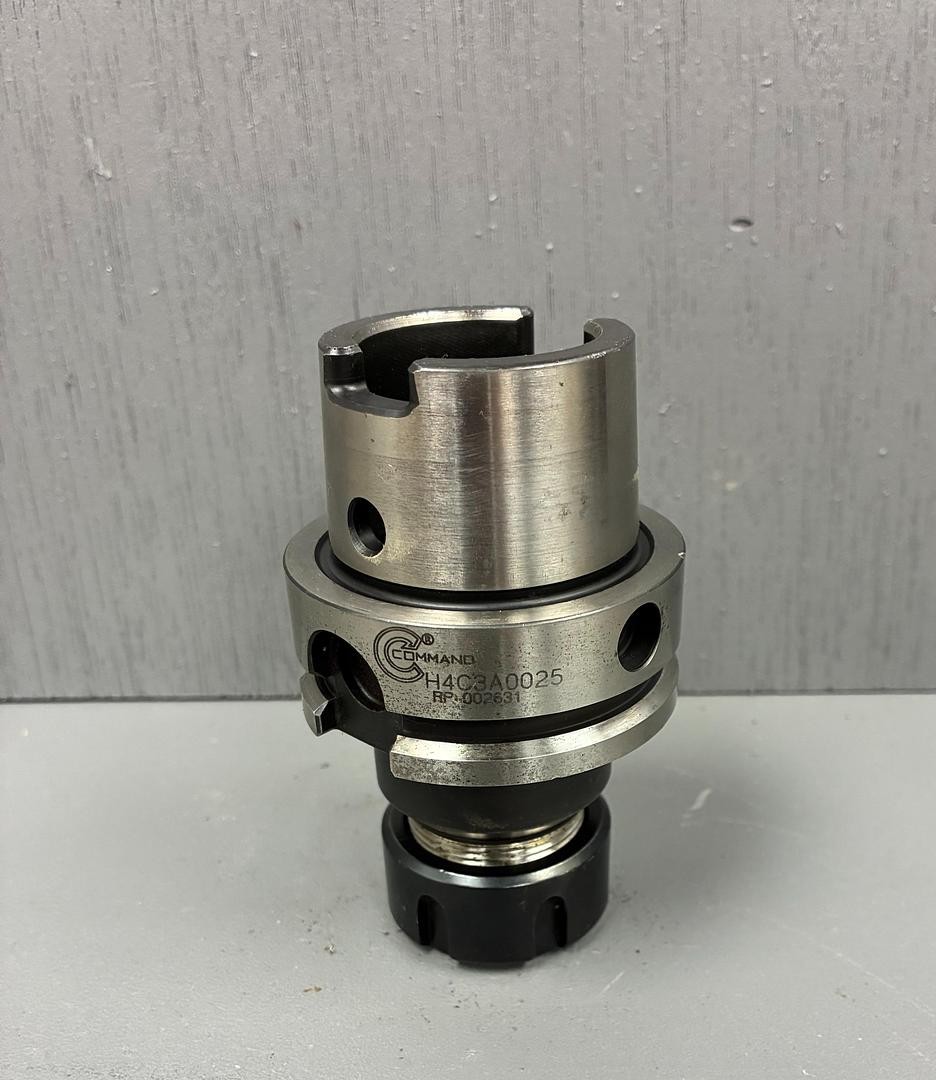 COMMAND H4C3A0025 COLLET CHUCK TOOL HOLDER HSK GHC-5