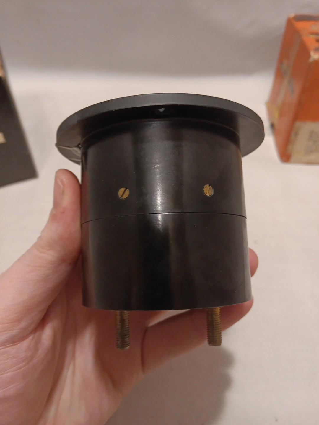 NEW OLD STOCK SIMPSON 120V PANEL MOUNT 55ET ELAPSED TIME INDICATOR 60 CYCLE