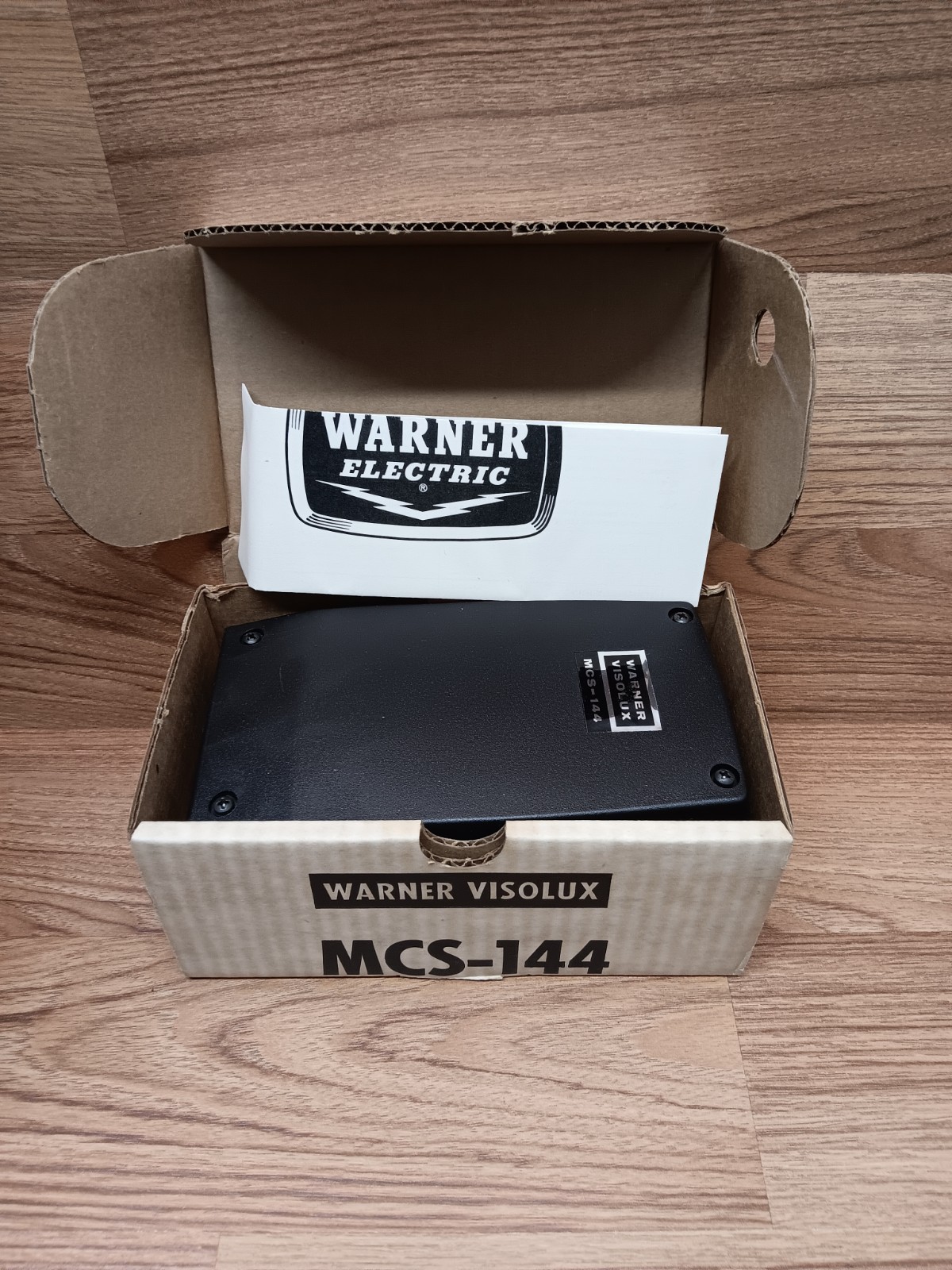 NOS WARNER ELECTRIC MCS-144 PHOTOELECTRIC SENSOR 8180-000-XXX MCS144 FREE SHIPPI