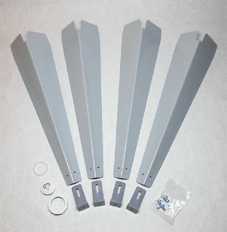 MUSTEE 552705 Floor Mounting Hardware Kit UTILATUB 15F 17F 18F 19F