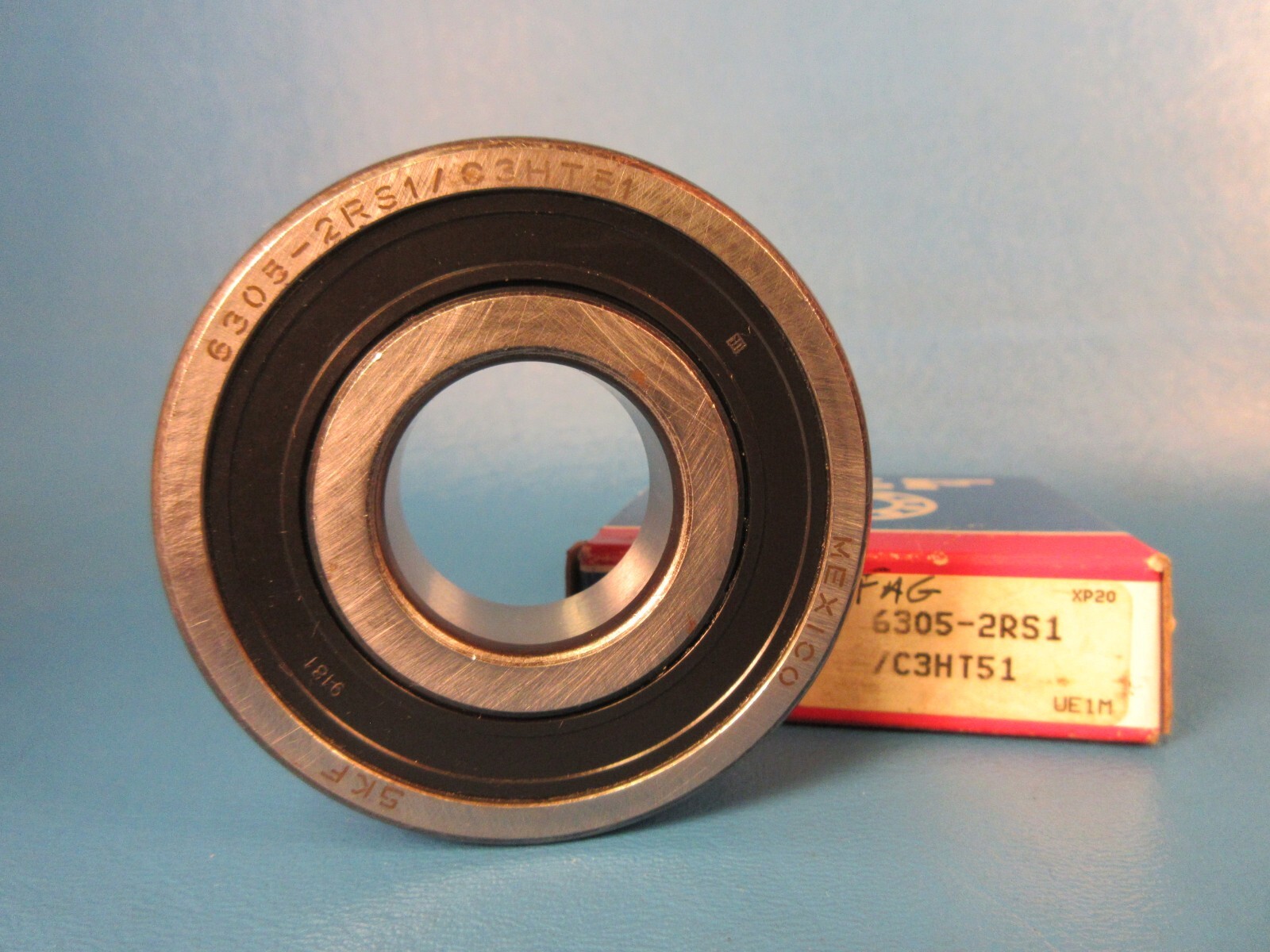 SKF 6305 2RS1 C3 HT51, Single Row Deep Groove Radial Ball Bearing