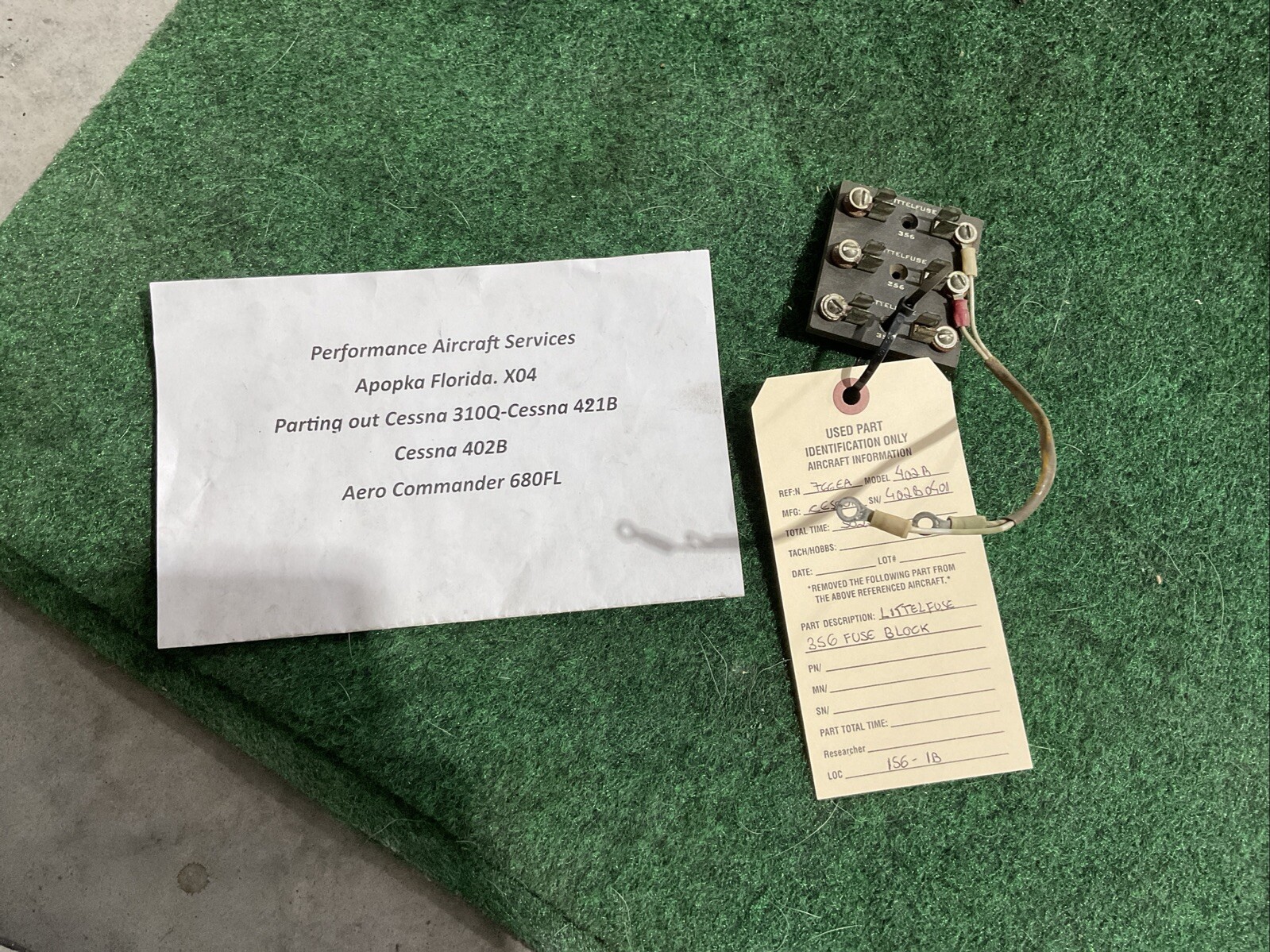 LITTELFUSE 356 FUSE BLOCK