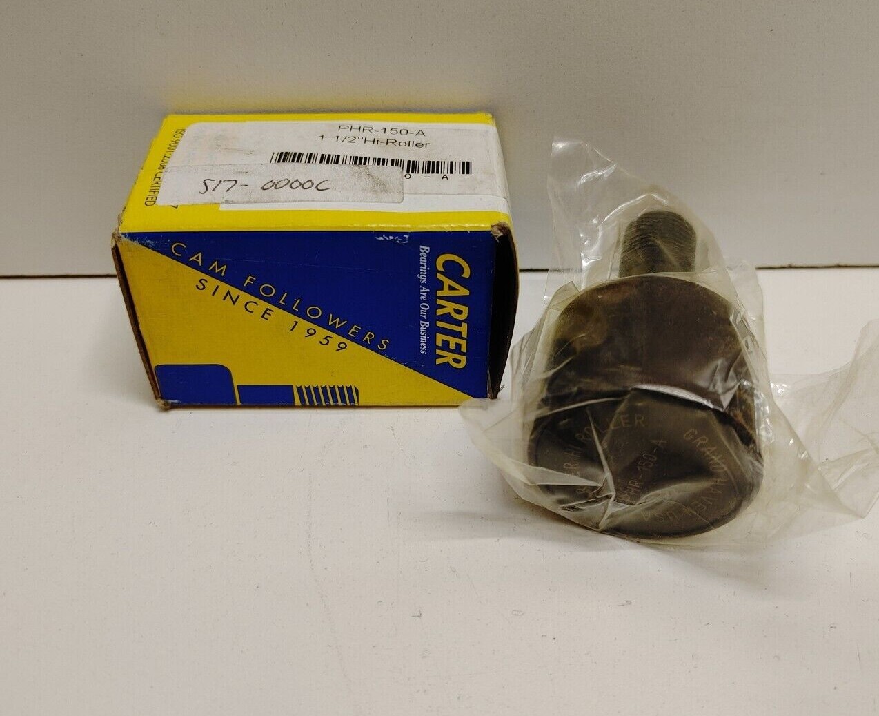 NEW OLD STOCK! CARTER 1.5″ CAM FOLLOWER BEARING PHR-150-A