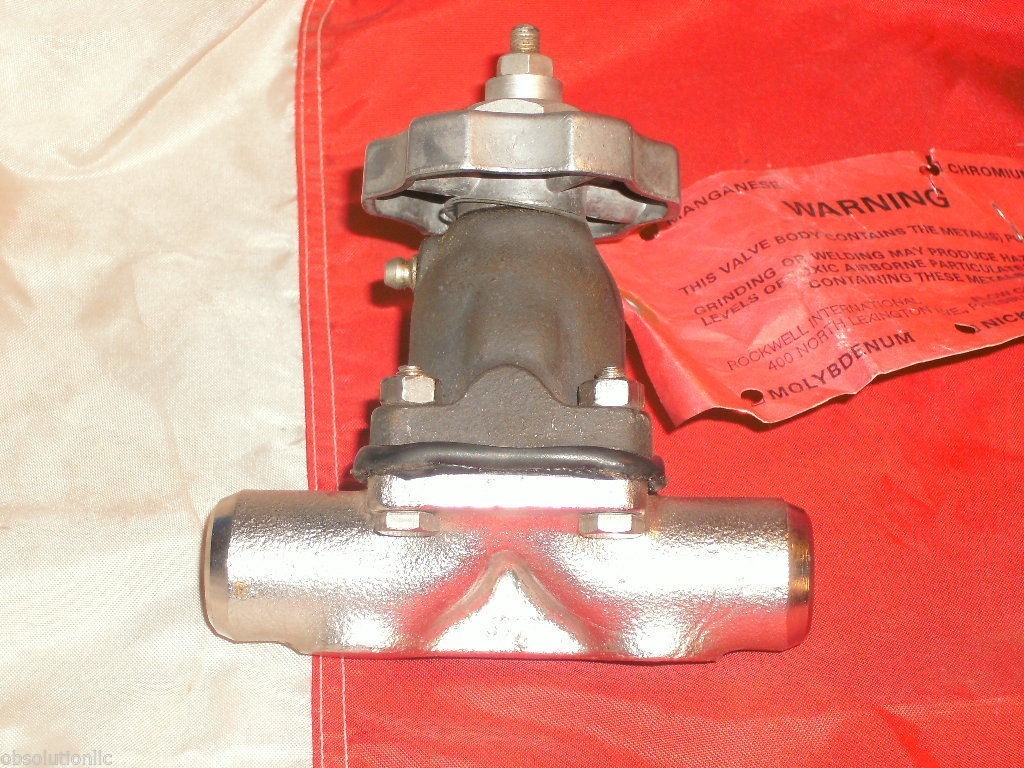 Hills McCanna CF3M DIAPHRAGM VALVE 3/4″ BUTT WELD CAST 316L A03-1006