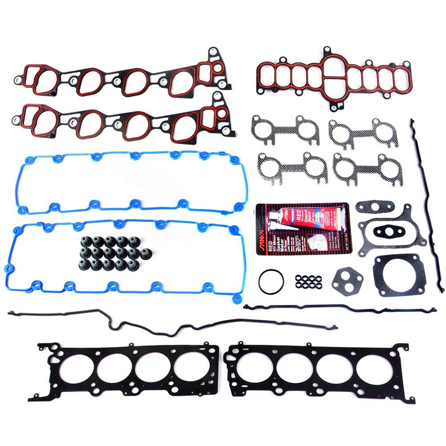 HS9790PT-4 Engine Cylinder Head Gasket Sets Replacement for Ford for E-150 Ec…
