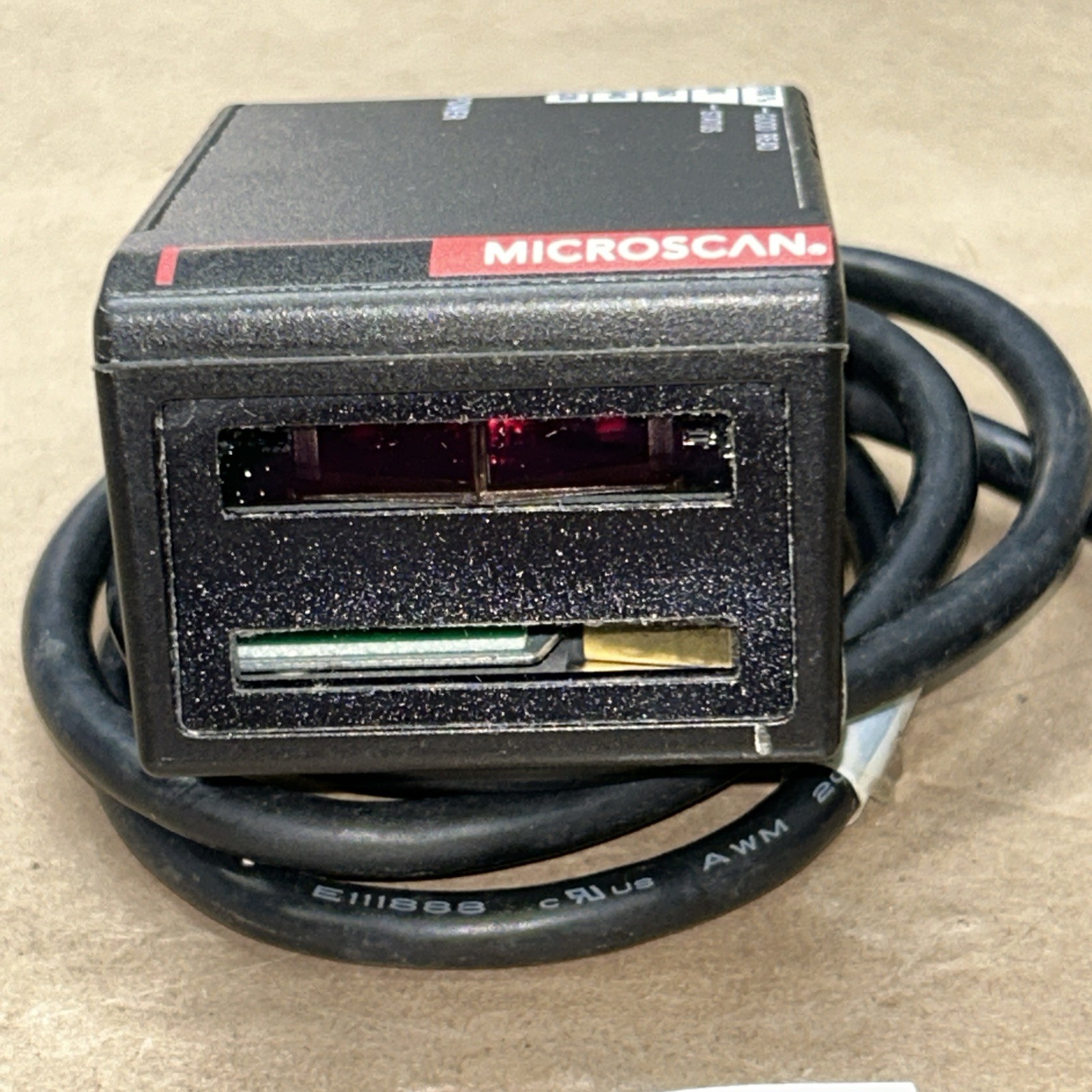 Microscan FIS-0911-0001 Laser Barcode Scanner Fast Shipping In 🇺🇸 + Warranty