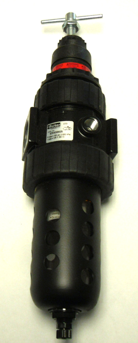 NEW IN BOX PARKER 07E4C00025 FILTER REGULATOR 1/2″ BODY 3/4″ PORTS