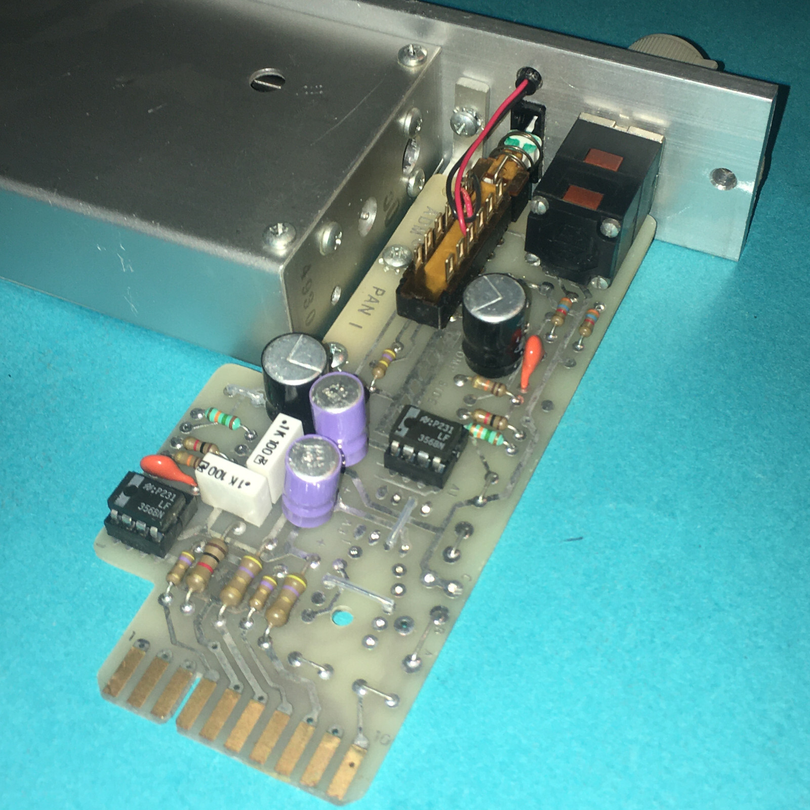 ADM FADER MODULE SLIDEX 3-010-3848 MIXING BOARD M4152-001 COMPONENT PAN 1 USA