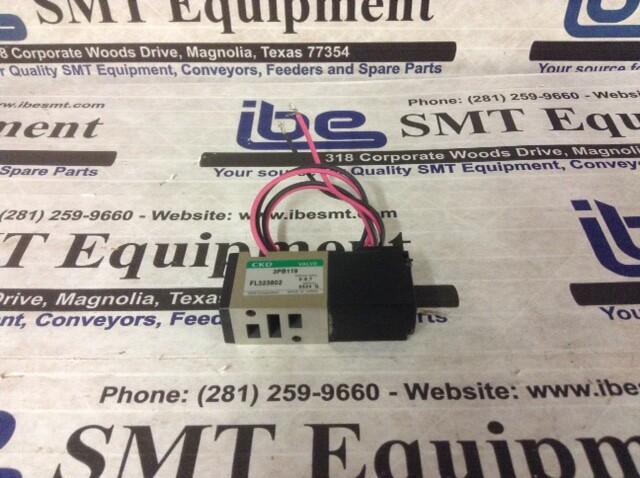 NEW CKD 24V Solenoid Valve – 3PB119-00-FL323802-3 w/Warranty