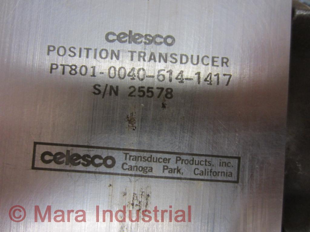 Celesco PT-801-0040-614-1417 Transducer PT80100406141417 No Cable