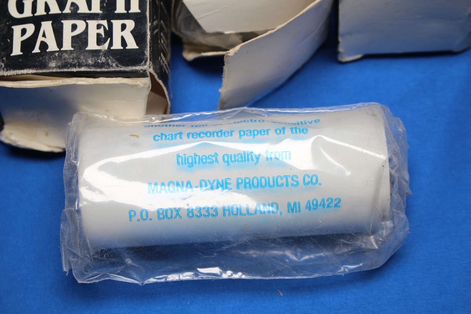 6 New Boxs of Magna-dyne High Resolution Graph Paper Rolls
