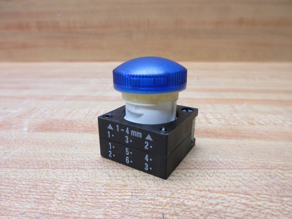 Siemens 3SB3001-6AA50 Furnas Blue Indicator Light