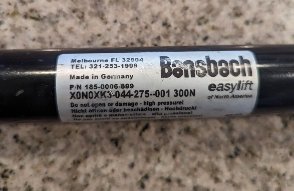 Bansbach X0N0XK3-044-275-001-300N Easy Lift Gas Spring
