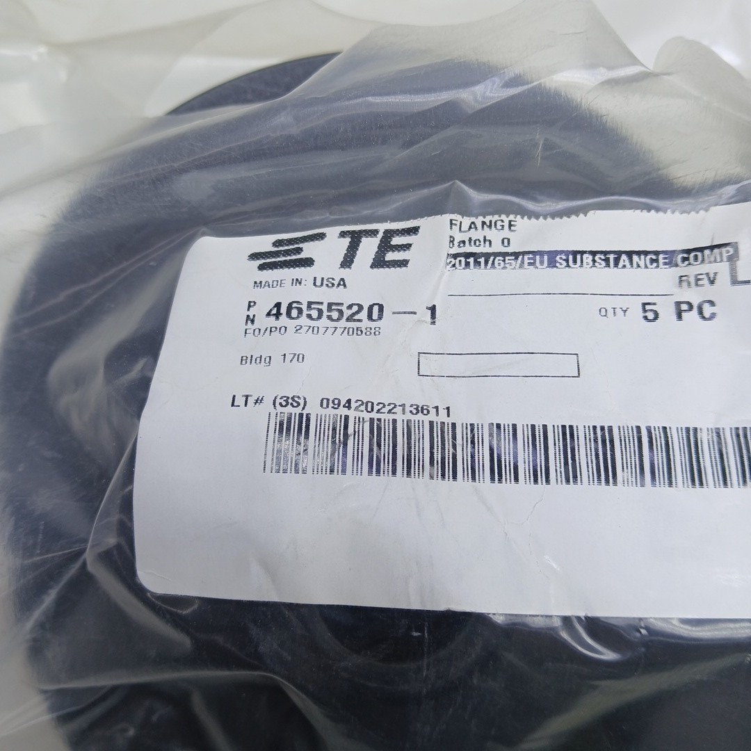 TE CONNECTIVITY 465520-1 Flange New ROHS Compliant